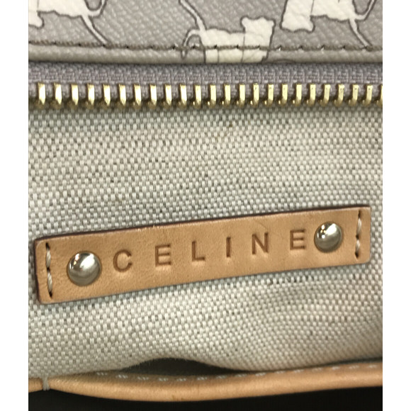 Celine Carriage Pattern Tote Bag Gray - Picture 4 of 8